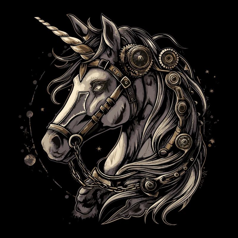Unicorn Steampunk