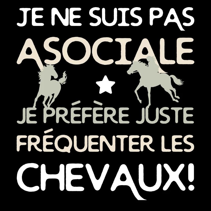 Je préfère les chevaux