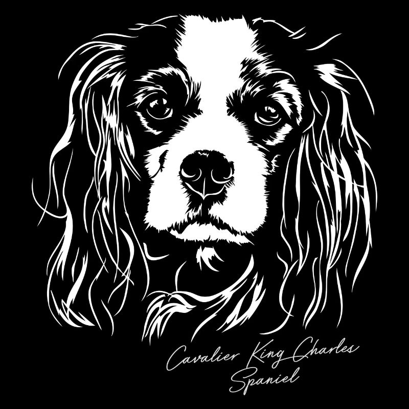 CAVALIER KING CHARLES SPANIEL Portrait de Wilsigns