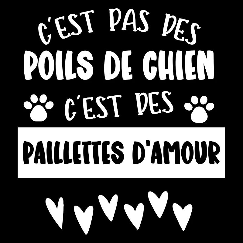 c'est pas des poils de chien