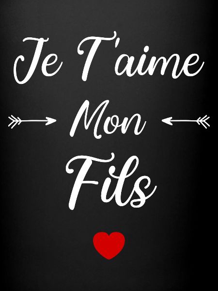 Je t'aime mon fils