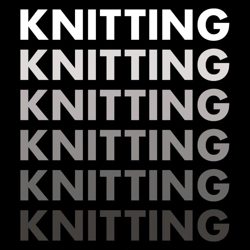 Knitter Knitting