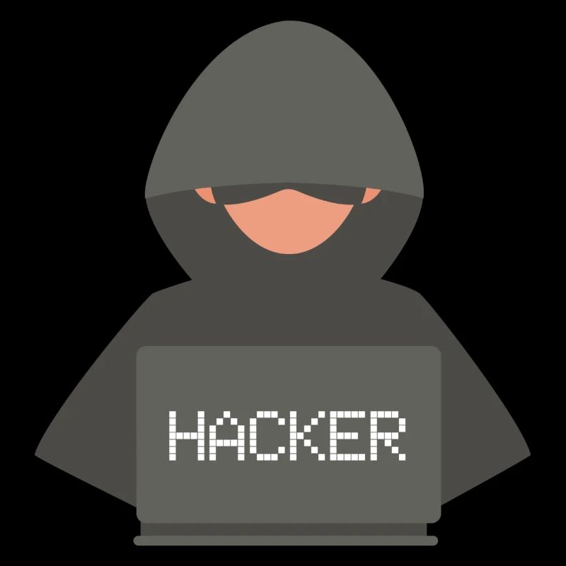 Hacker Coder Programmer Developer Black Hat