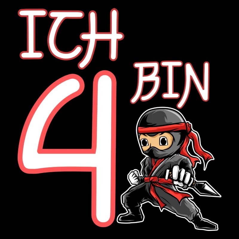 Ich bin 4 Ninja Geburtstag 4.Geburtstag