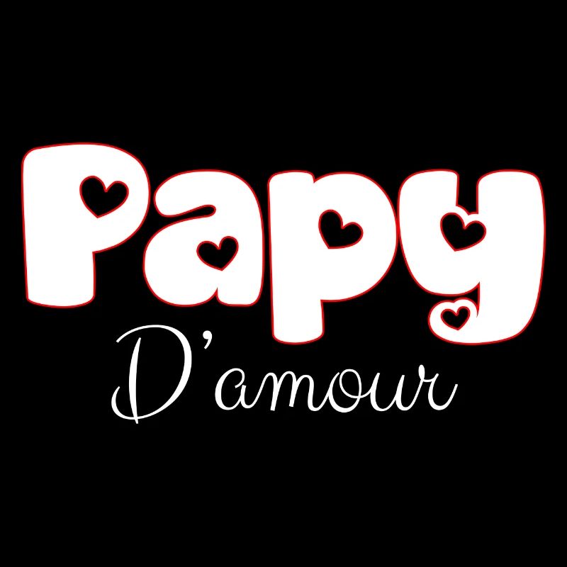 Papy D'Amour De Mon Coeur