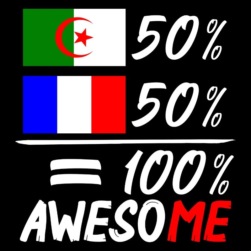 Moitié Français / moitié Algérien