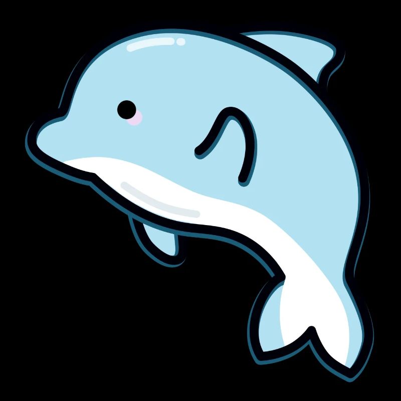 Cute dolphin