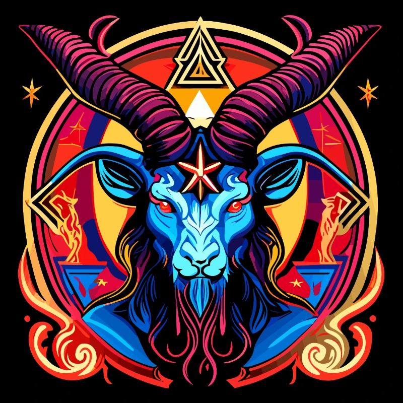 Baphomet - Luzifer - Teufel - Satan - 666