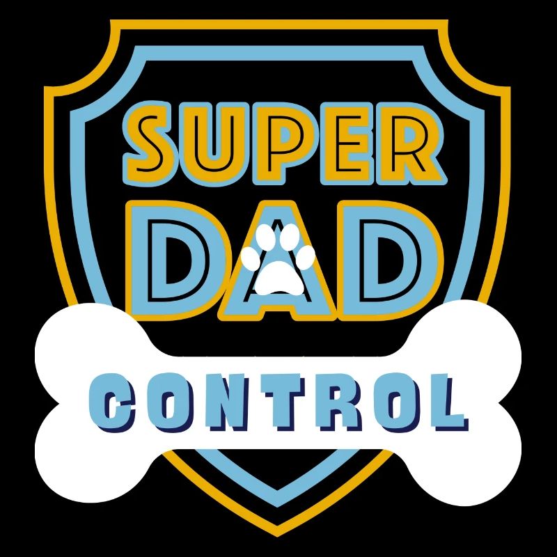 Super Dad Control Light Blue