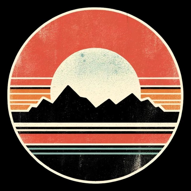 Mountains, Mountains, Hikers, Nature