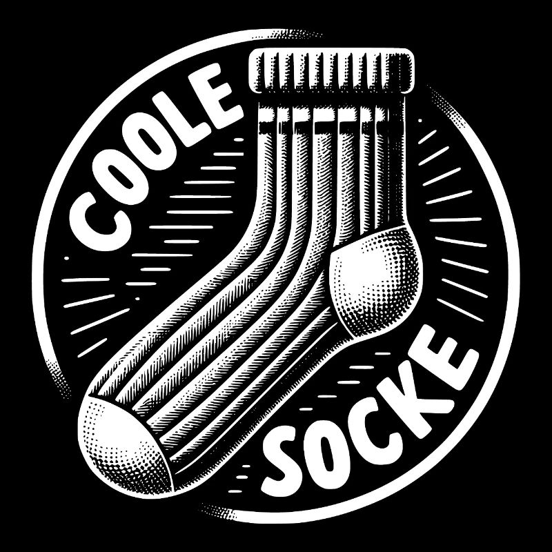 Cool sock - fun motivational design