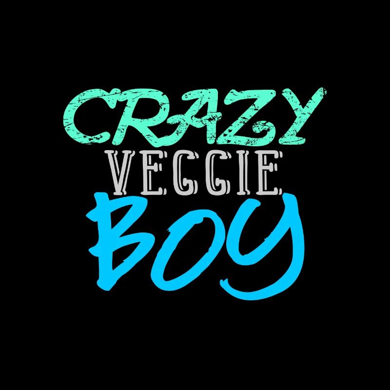 Crazy Veggie Boy - Fun Gift for Veggies