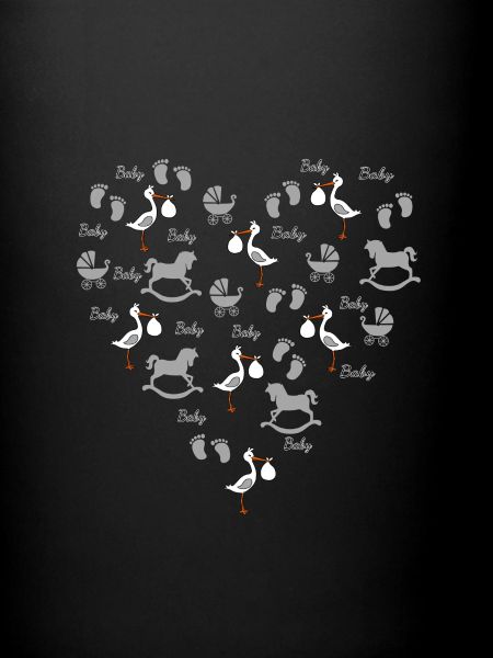 Bébé cigogne naissance