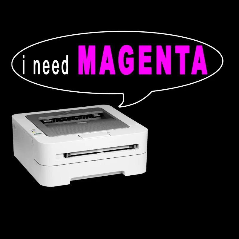 Printer magenta meme