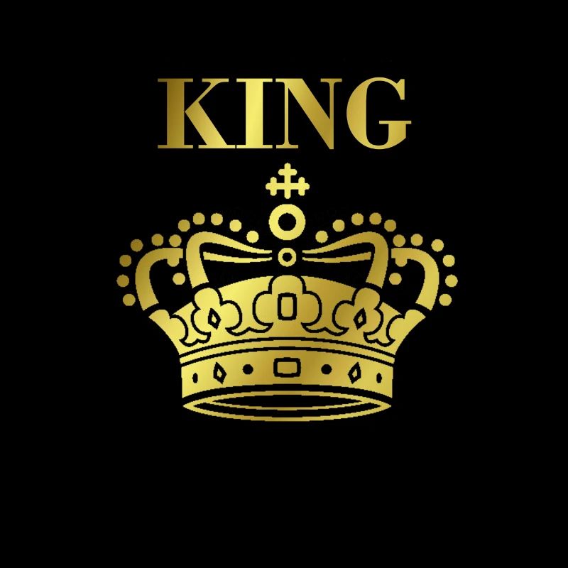 Roi couronne d'or