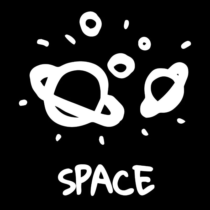 ESPACE Planet Stars Universe Galaxy Design