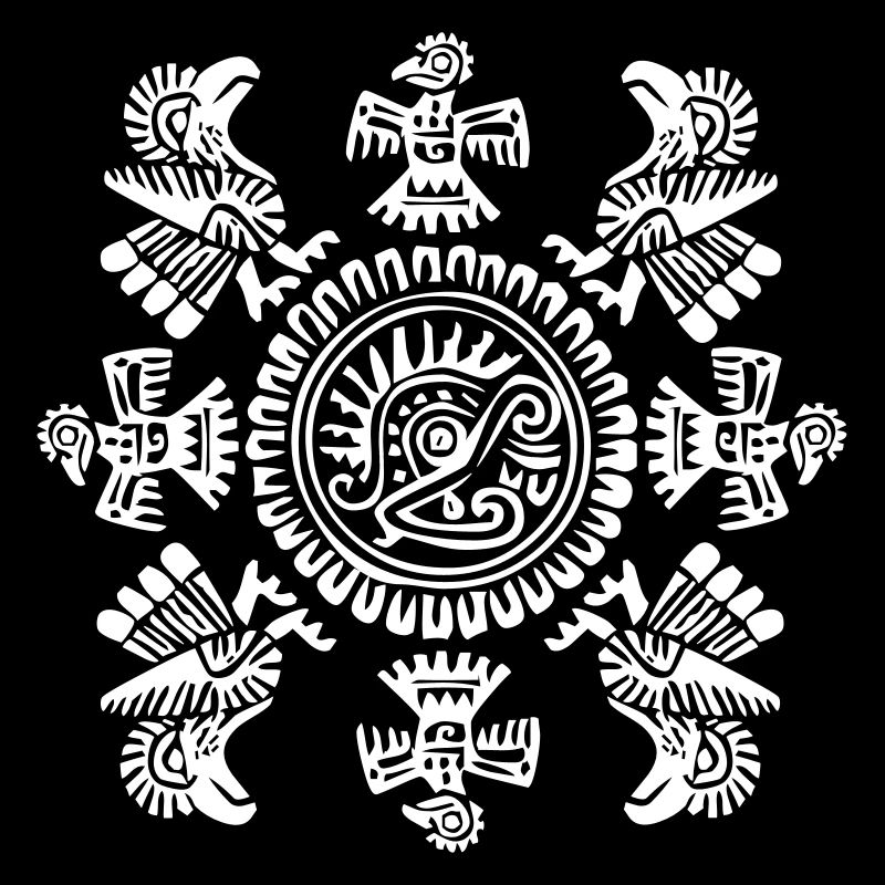 mexikanische zeichen / ethno