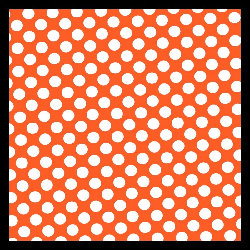 orangenes Polka dot Hintergrund Punktemuster
