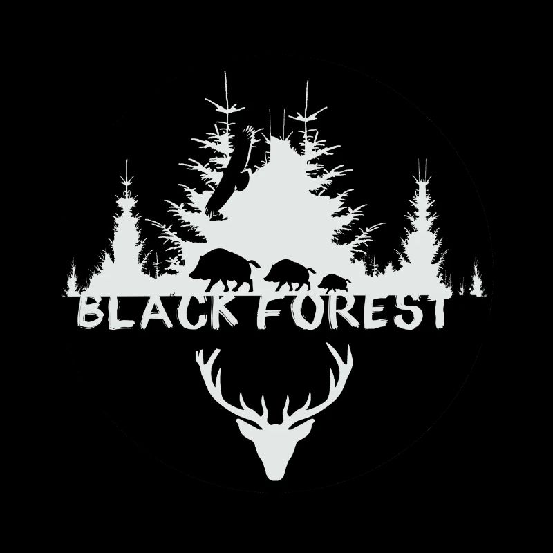 black forest,Jäger,wild,wald,hirsch,Adler,geweih