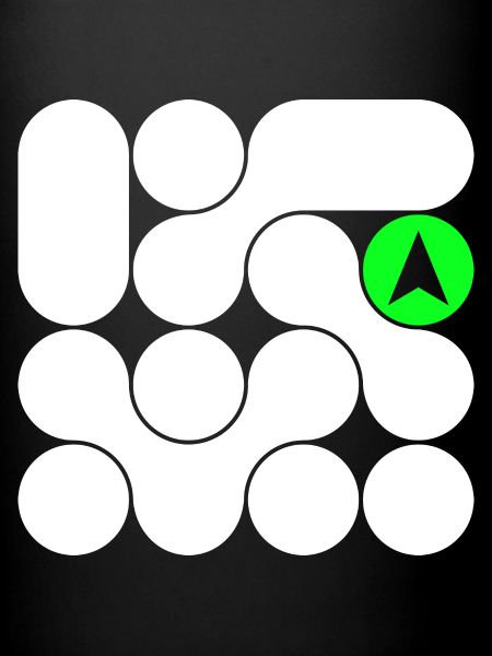 Abstract Interconnecting Circles