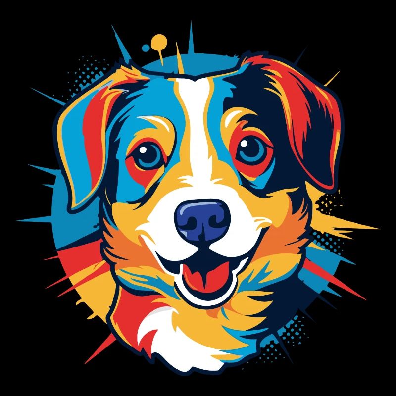 Chien Pop Art