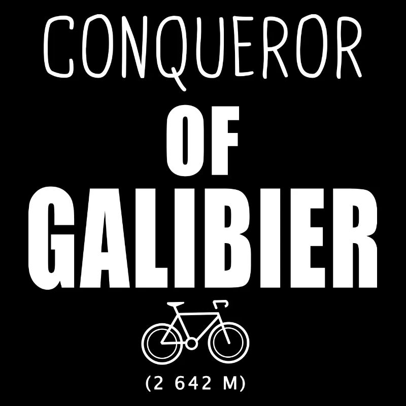 Conquérant du Galibier cycliste Alpes