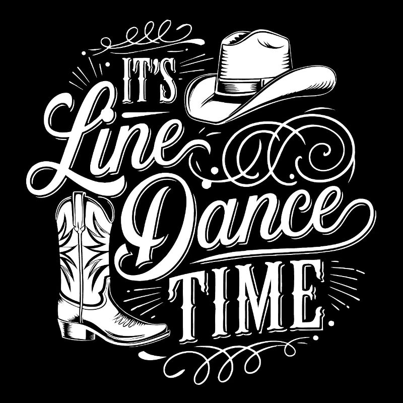 Line Dance Zeit Line Dancing Tanzen