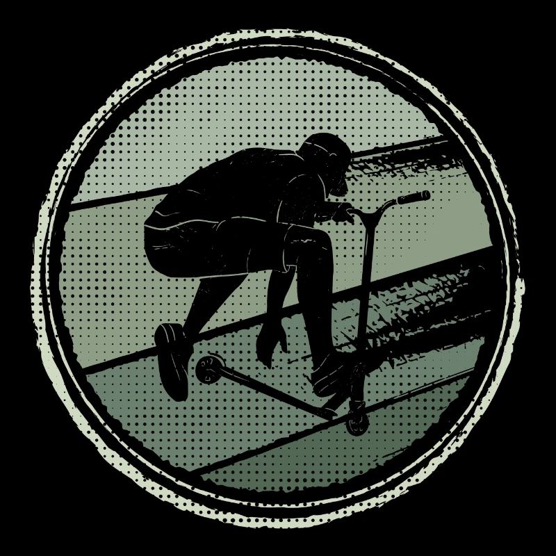 Scooter Tricks E-Roller Stunt Scooter