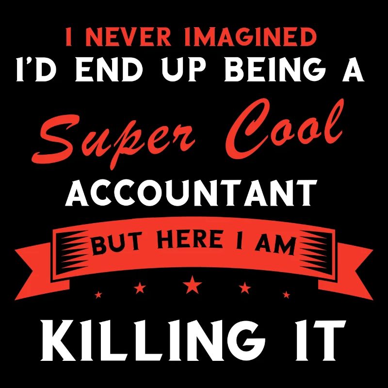 Supercoole Buchhalter-Kleidung