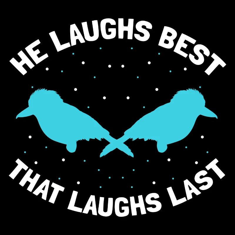 Kookaburra Design und Lachender Vogel