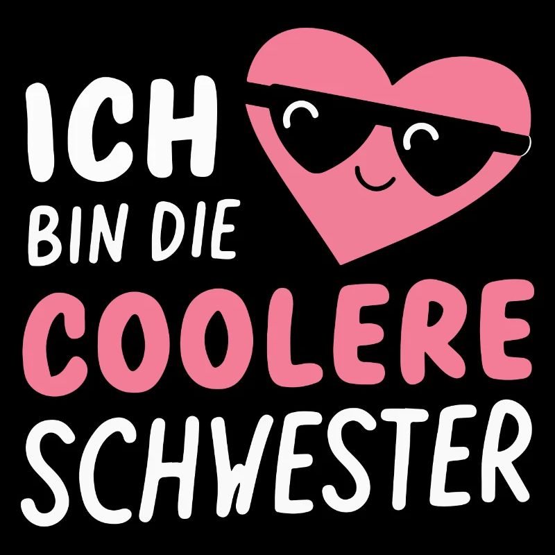 Coolere Schwester Geschenk Lustig Geburtstag
