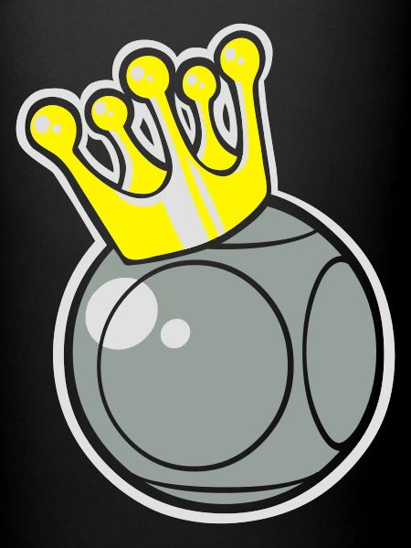 King of pétanque logo