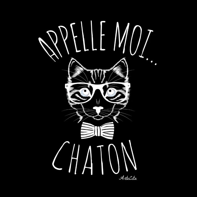 Appelle moi chaton - Blanc