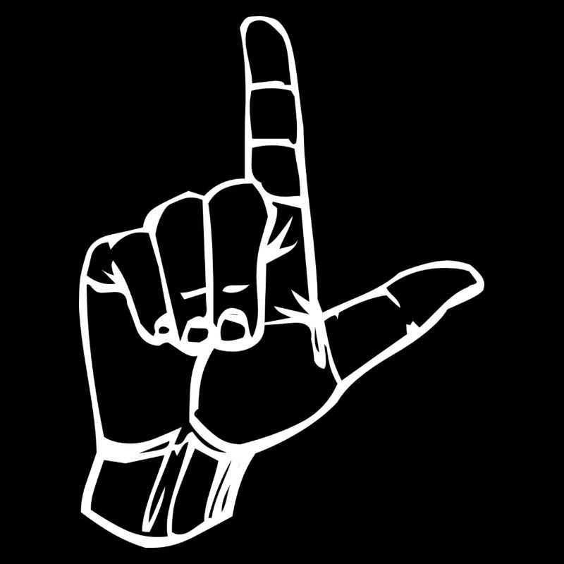 Loser - Loser Hand - Geste - Caractère L