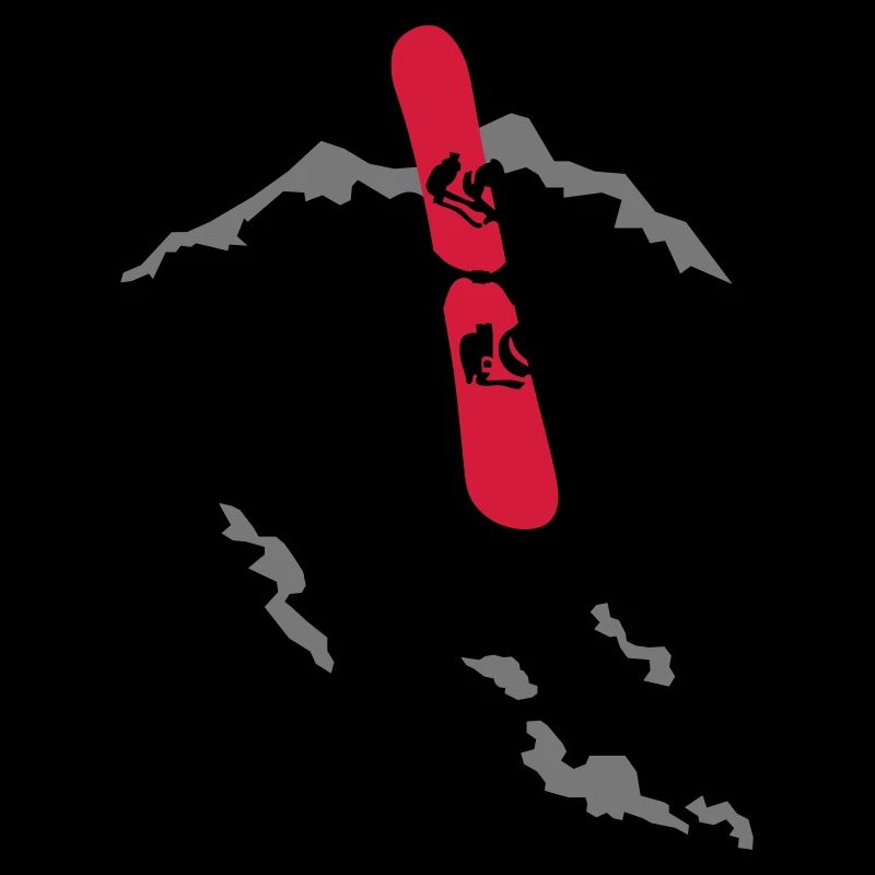 de snowboard freeride