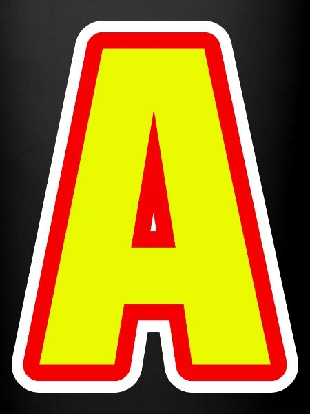 Alphabet, letter A