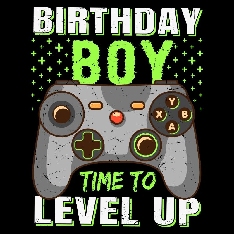 Geburtstagskind Zeit, um Videospiel Geburtstag zu verbessern