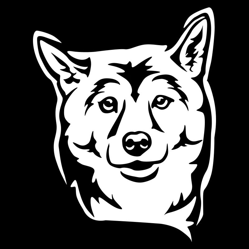Shiba Head "Black Edition"