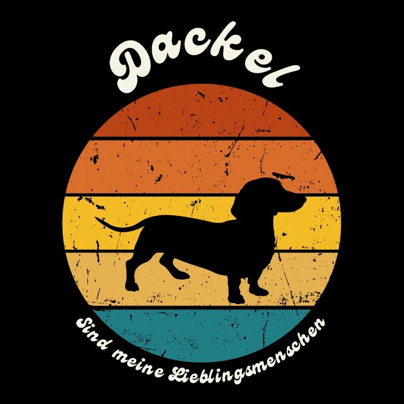 Dackel sind meine Lieblingsmenschen