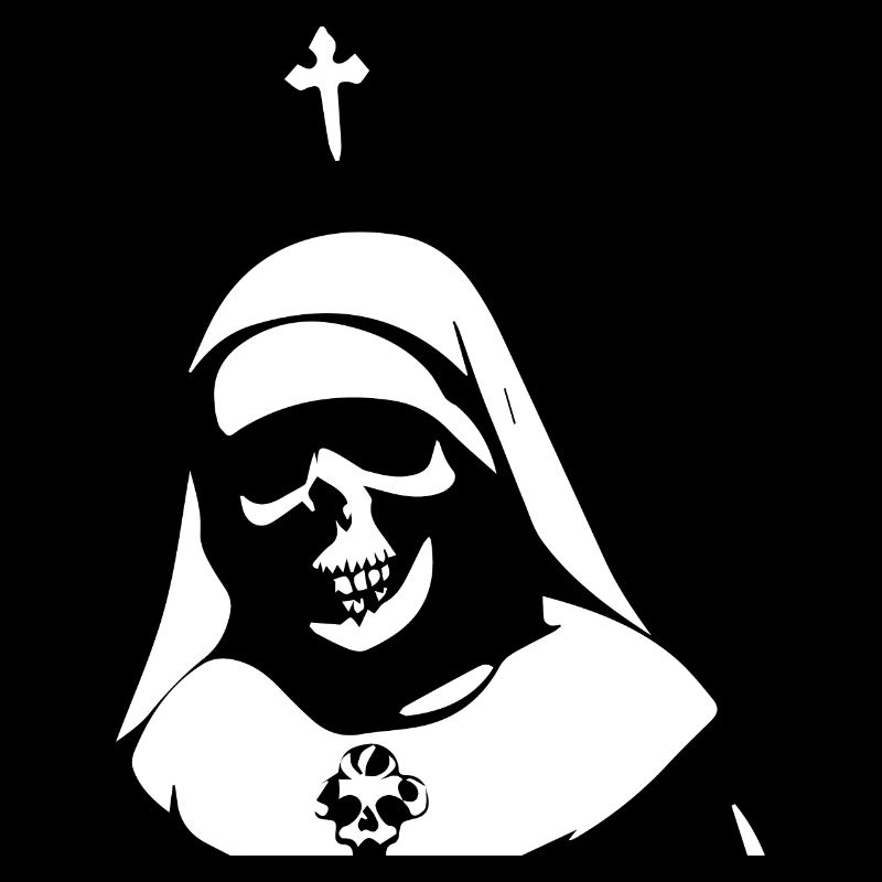 Mystifying and Bold Horror Nun, Satanic, and Occu