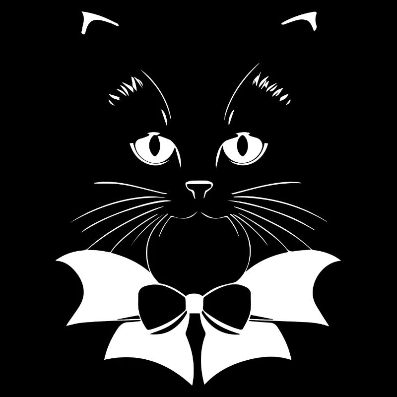 Drôle de chat Silhouette Cheeky Fun Cats