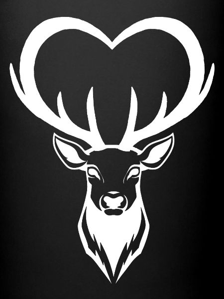 White Deer Heart