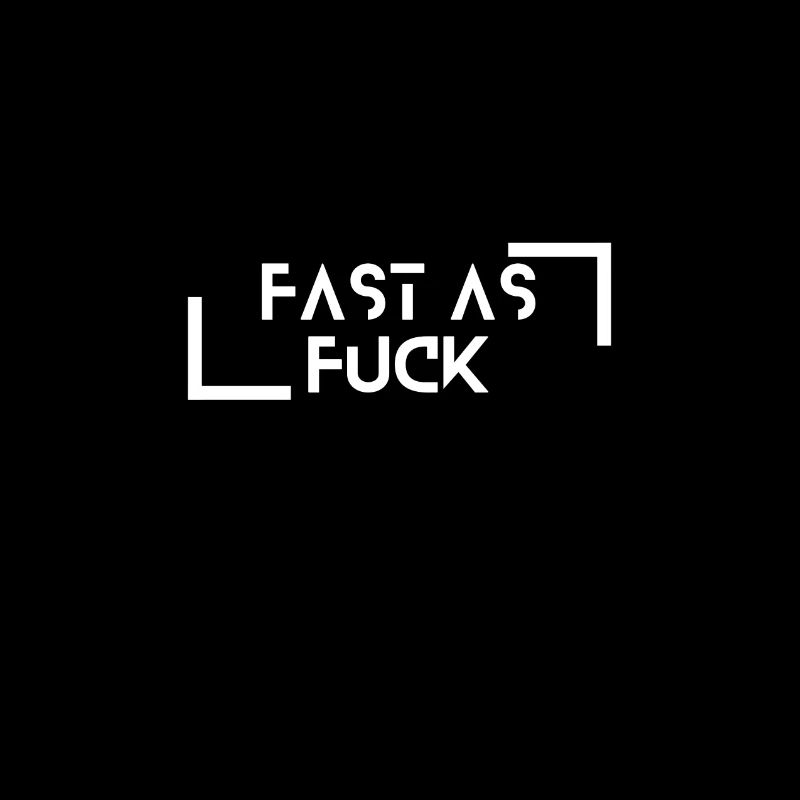 Rapide comme la baise VTT VTT Descente DH Cadeau