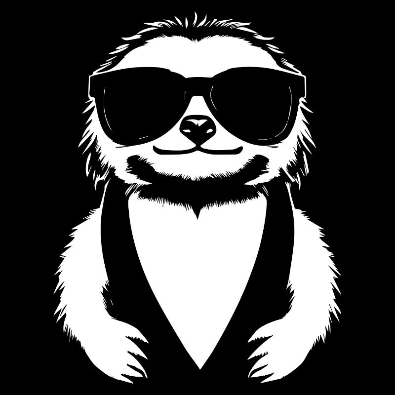 Sloths Anime Sloth Manga Sloth Sunglasses