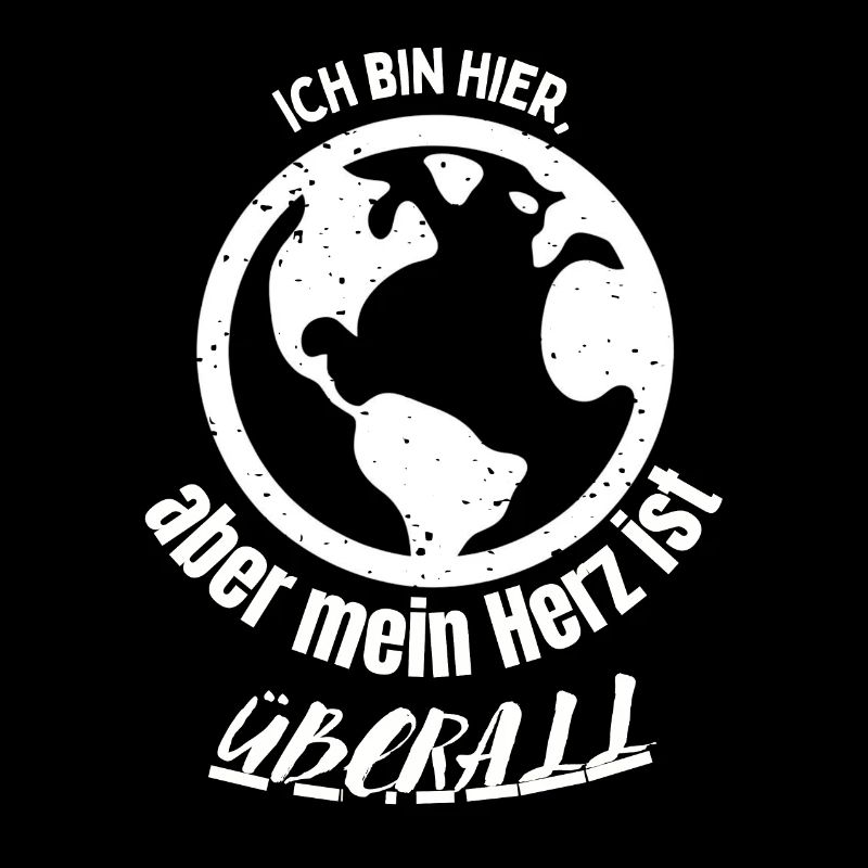 Ich bin hier, aber mein Herz ist überall