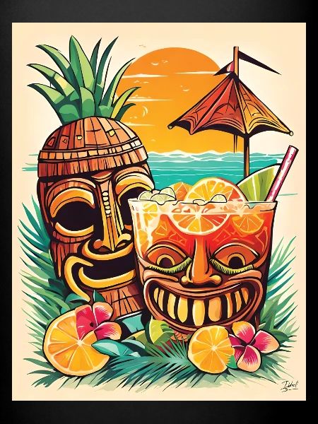 Tiki Cocktail