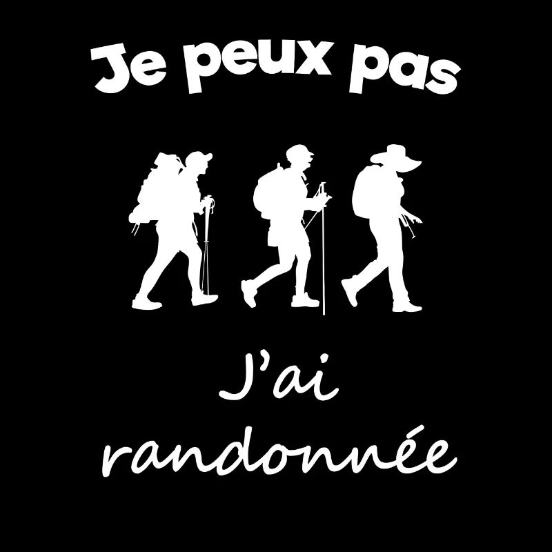 Humor Idee Geschenk Wanderung Rondonnée