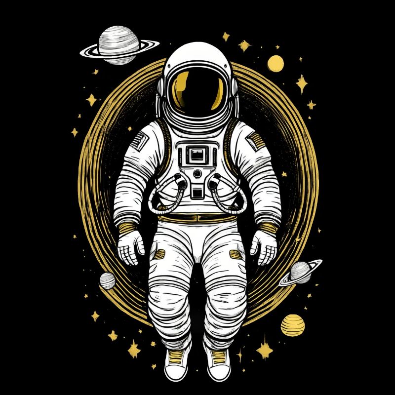Astronaute dans l’espace