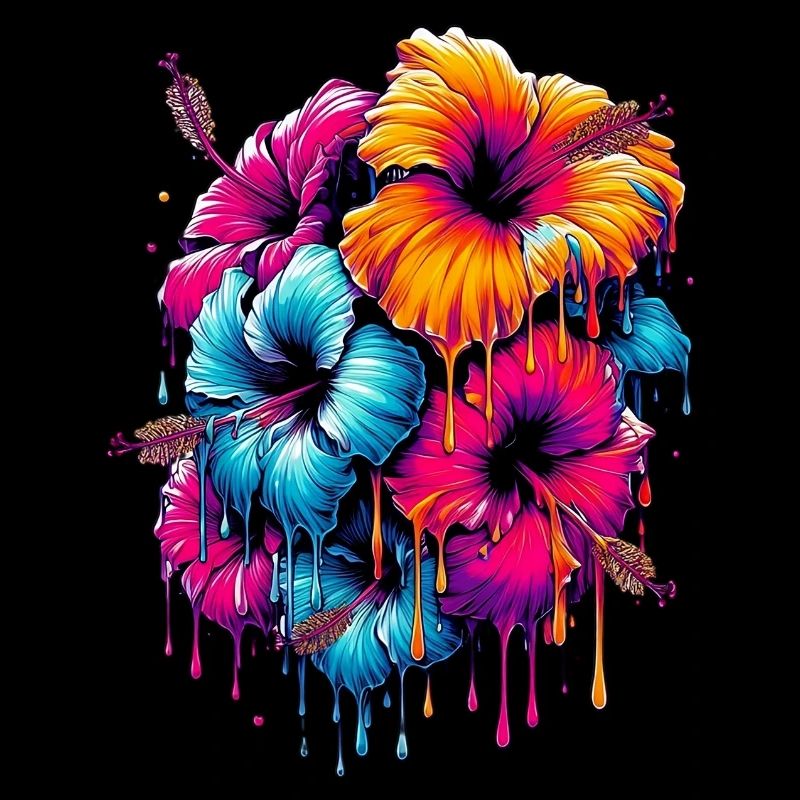 Fleurs d’hibiscus