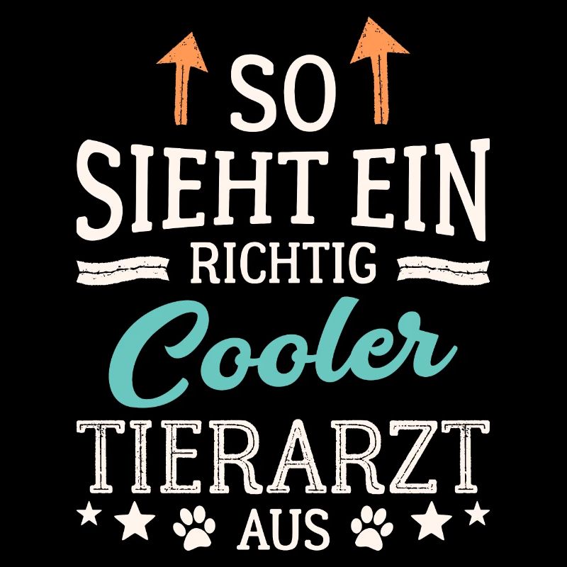 So sieht ein richtig cooler Tierarzt aus Veterinär